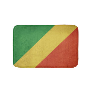 Alfombrilla De Baño Bandera del República del Congo