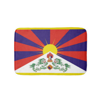 Alfombrilla De Baño Bandera del Tíbet Libre