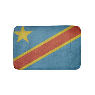 Alfombrilla De Baño Bandera Democratic del República del Congo