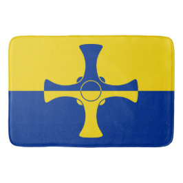 Alfombrilla De Baño Bandera Durham (condado de Inglaterra, Reino Unido