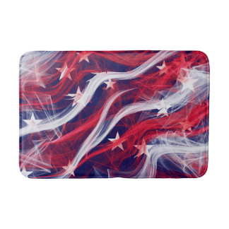 Alfombrilla De Baño Bandera estadounidense Bath Mat