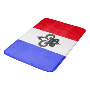 Alfombrilla De Baño Bandera francesa