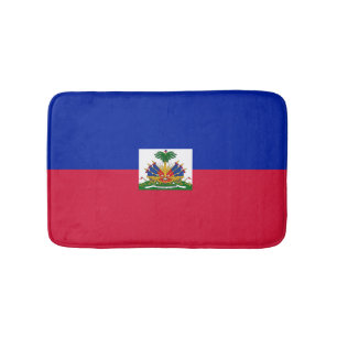 Alfombrilla De Baño Bandera haitiana