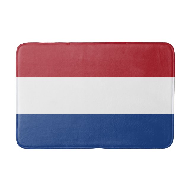Alfombrilla De Baño Bandera holandesa (Anverso)