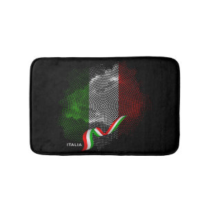 Alfombrilla De Baño bandera italiana