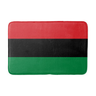 Alfombrilla De Baño Bandera panafricana