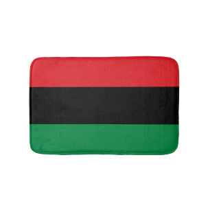 Alfombrilla De Baño Bandera Panafricana de la UNIA