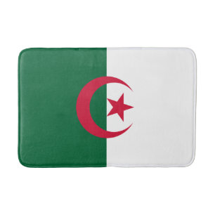 Alfombrilla De Baño Bandera patriótica argelina