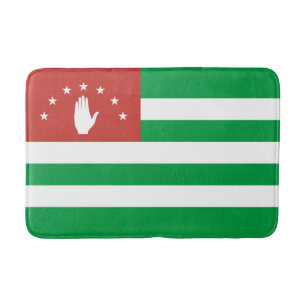 Alfombrilla De Baño Bandera patriótica de Abjasia