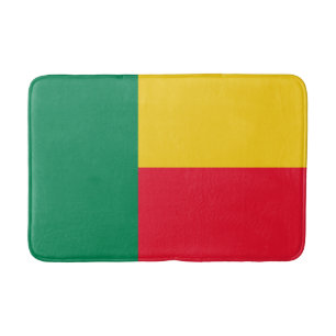 Alfombrilla De Baño Bandera patriótica de Benín