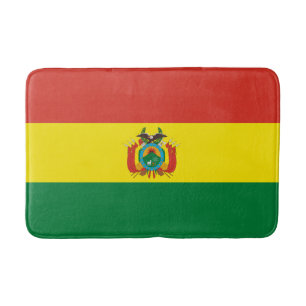 Alfombrilla De Baño Bandera Patriótica de Bolivia