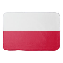Alfombrilla De Baño Bandera polaca (Polonia) Bath Mat