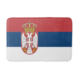 Alfombrilla De Baño Bandera serbia