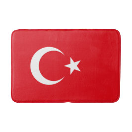 Alfombrilla De Baño Bandera turca (Turquía)