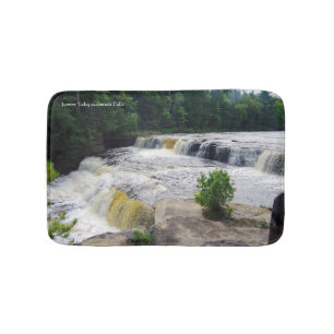 Alfombrilla De Baño Bañera de las cataratas del Alto Tahquamenon