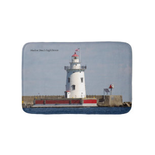 Alfombrilla De Baño Bañera Harbour Beach Lighthouse
