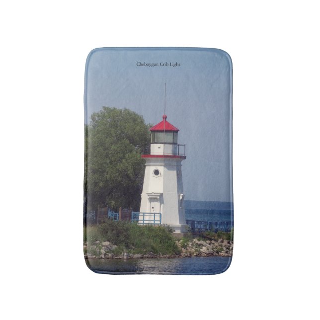 Alfombrilla De Baño Bañera ligera de cuna de Cheboygan (Frente vertical)