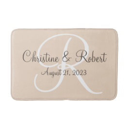 Alfombrilla De Baño Bañera monogramada