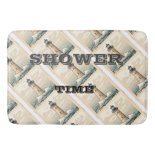 Alfombrilla De Baño Baño con bañera temática (Anverso)