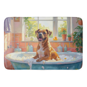 Alfombrilla De Baño Baño del American Staffordshire Terrier Baño