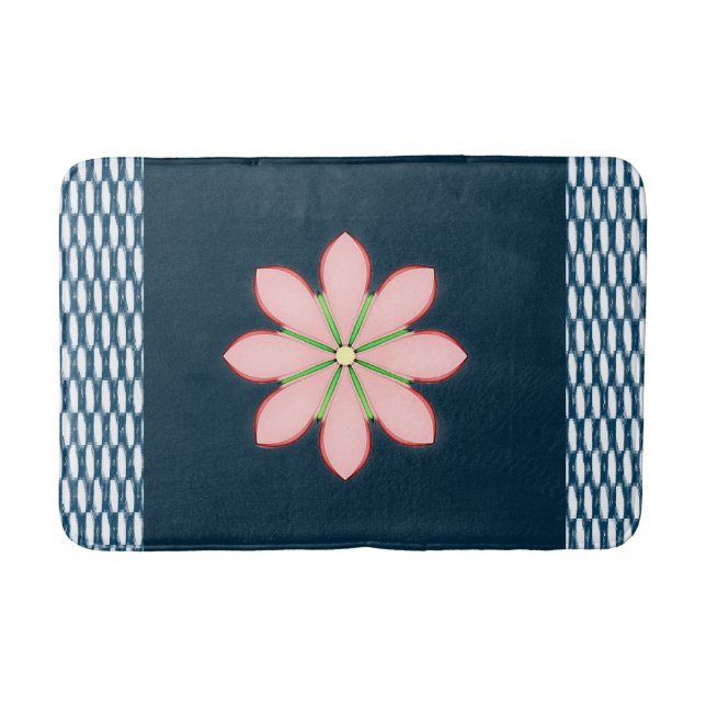 Alfombrilla De Baño Baño Floral Bathmat (Anverso)