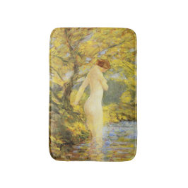 Alfombrilla De Baño Baño ninfa (mujer hermosa) (de Childe Hassam)