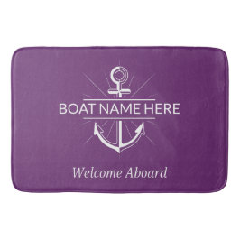 Alfombrilla De Baño Barco de bienvenida
