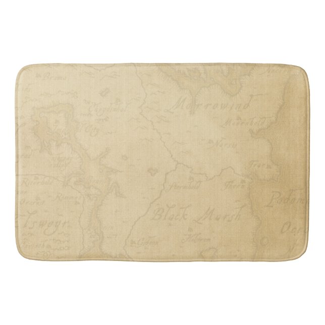 Alfombrilla De Baño Barco de misterio pirata (Anverso)