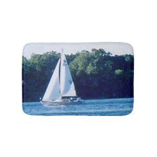 Alfombrilla De Baño Barcos de vela