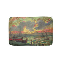 Barcos de vela en la costa (por Kimon Loghi)