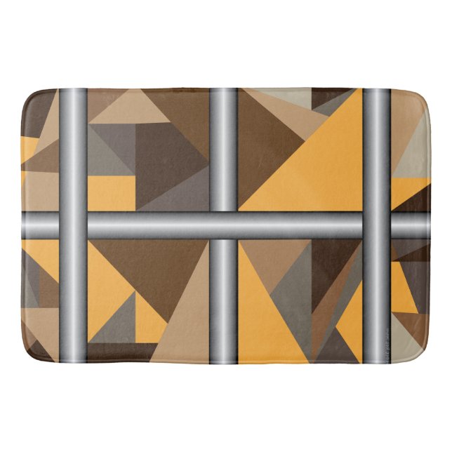 Alfombrilla De Baño Barred Bath Mats (Anverso)