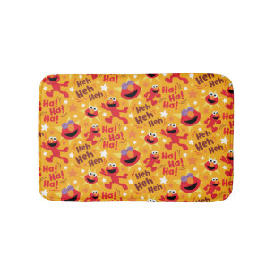 Alfombrilla De Baño Barrio Sésamo Elmo Ha! ¡Ja! ¡Ja! Diseño