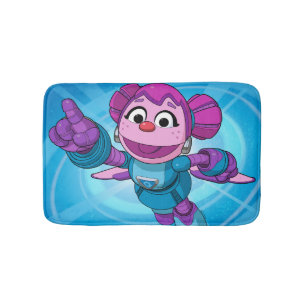 Alfombrilla De Baño Barrio Sésamo Mecha Builders Abby