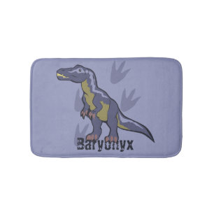 Alfombrilla De Baño Baryonyx azul