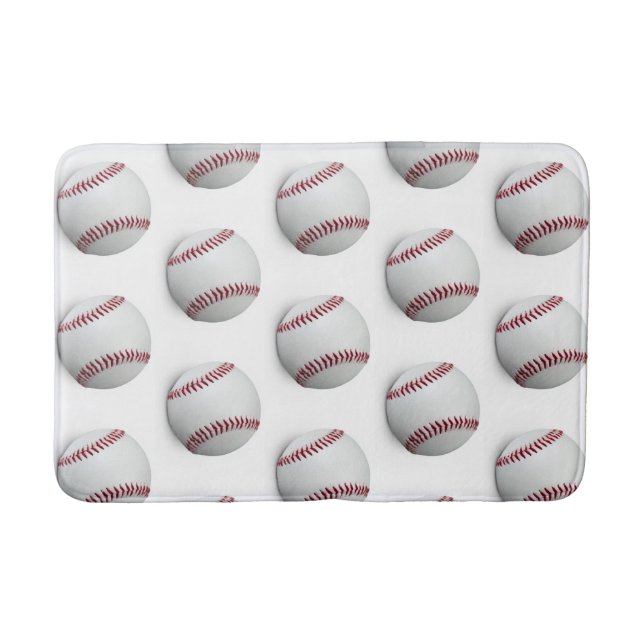 Alfombrilla De Baño Baseball bath mat (Anverso)