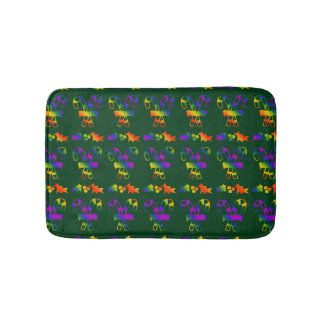 Alfombrilla De Baño Bastones de acebo alucinantes