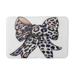 Alfombrilla De Baño bata de leopardo