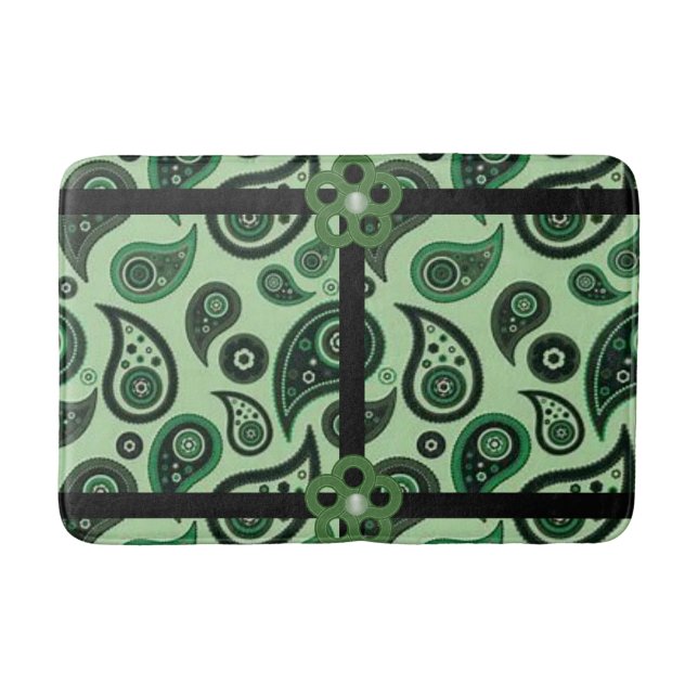 Alfombrilla De Baño batata de baño paisley (Anverso)