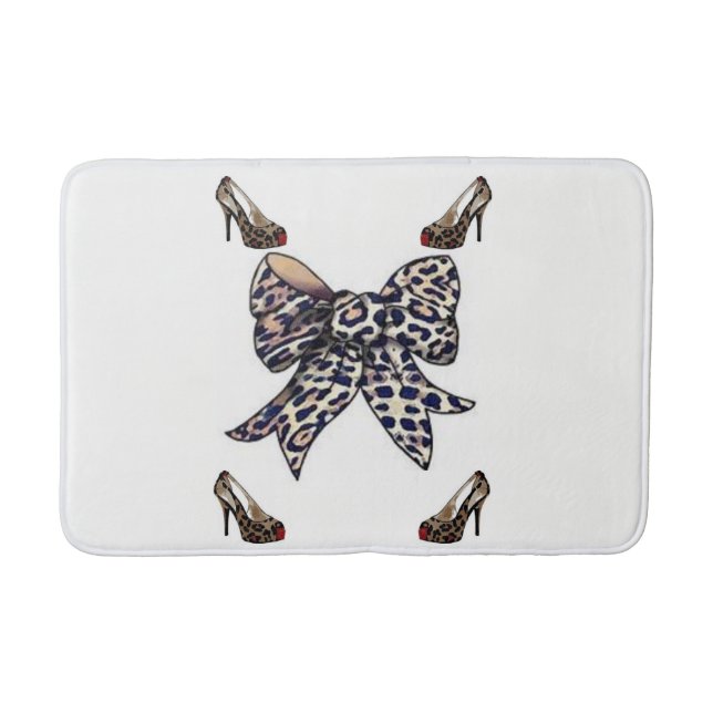 Alfombrilla De Baño batata de leopardo (Anverso)