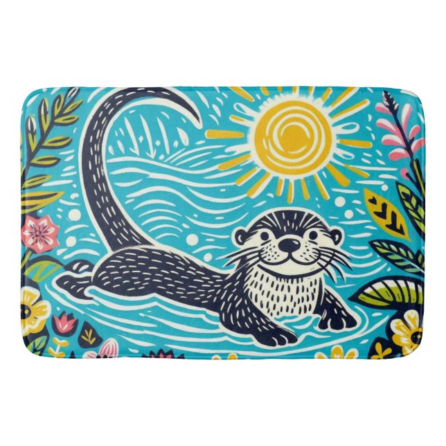 Alfombrilla De Baño Bath Mat (Anverso)