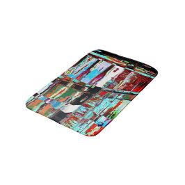 Alfombrilla De Baño Bath Mat – Collapse Reflection Abstract Design