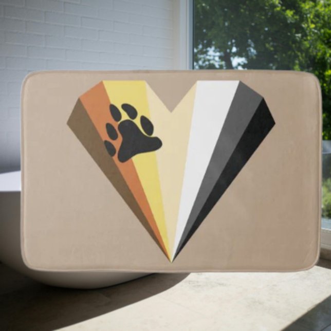 Alfombrilla De Baño Bath Mat del Orgullo del Oso (Subido por el creador)