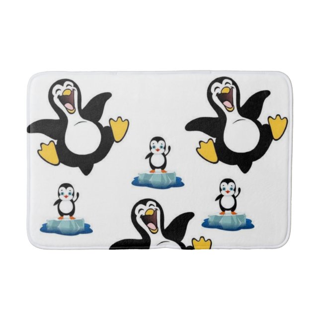Alfombrilla De Baño Bath Mat en el baño de Penguin (Anverso)