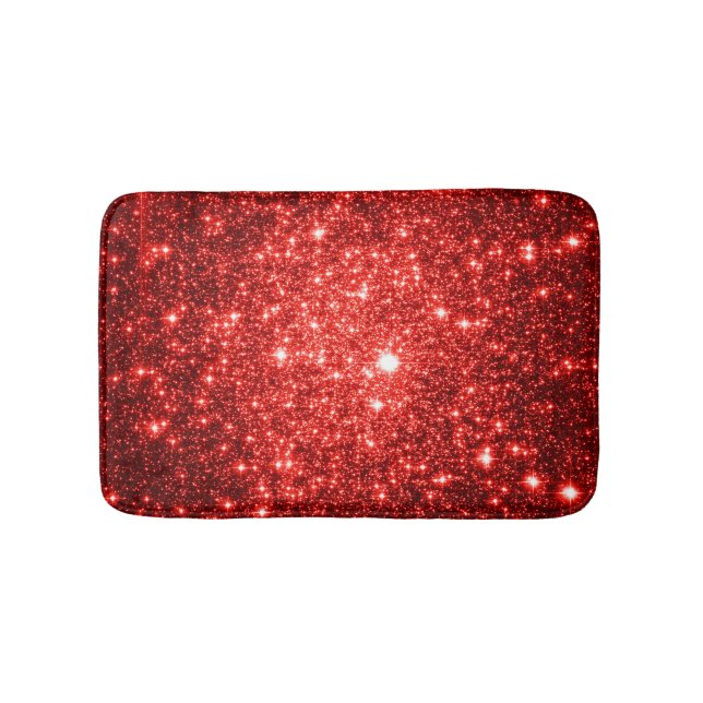 Alfombrilla De Baño Bath Mat : Estrellas rojas (Anverso)