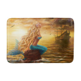 Alfombrilla De Baño Bath Mat Fantasy Mermaid