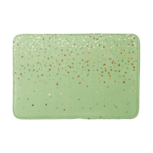 Alfombrilla De Baño Bath Mat-Golden ducha de Stars Honeydew