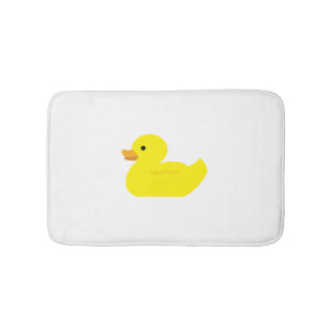 Alfombrilla De Baño Bath Mat, Ilustracion de pato de goma