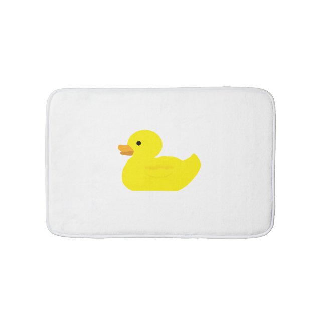 Alfombrilla De Baño Bath Mat, Ilustracion de pato de goma (Anverso)