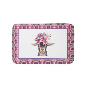 Alfombrilla De Baño Bath Mat Lilly la cabra