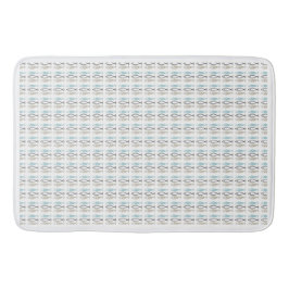 Alfombrilla De Baño Bath Mat - Pescado escandinavo